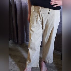 Express Tan Chinos Relaxed Fit Cotton